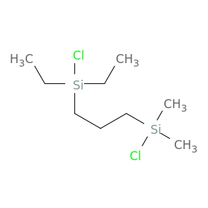 Silane, chloro[3-(chlorodiethylsilyl)propyl]dimethyl-