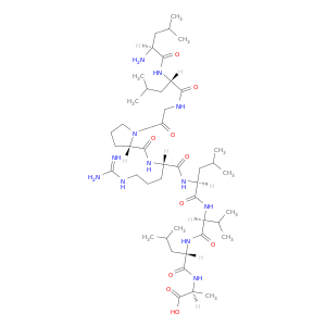 L-Alanine, L-leucyl-L-leucylglycyl-L-prolyl-L-arginyl-L-leucyl-L-valyl-L-leucyl-