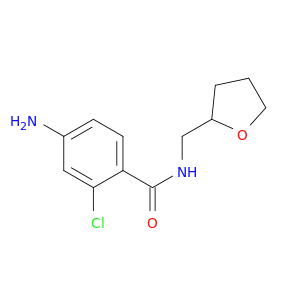 4-胺-2-氯-N-(四氢呋喃-2-基甲基)苯甲酰胺