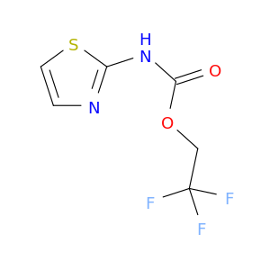 2,2,2-Trifluoroethyl N-(1,3-Thiazol-2-yl)carbamate