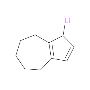 Lithium, (1,4,5,6,7,8-hexahydro-1-azulenyl)-