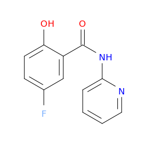 Benzamide, 5-fluoro-2-hydroxy-N-2-pyridinyl-