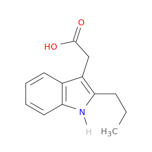 1H-Indole-3-acetic acid, 2-propyl-