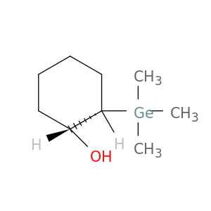 Cyclohexanol, 2-(trimethylgermyl)-, cis-