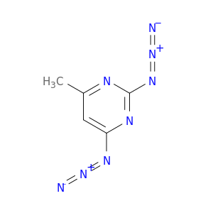 2,4-diazido-6-methyl-pyrimidine