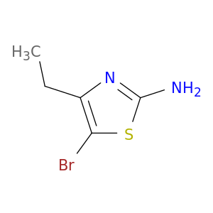 5-溴-4-乙基噻唑-2-胺