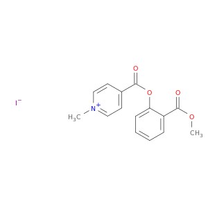 Pyridinium, 4-[[2-(methoxycarbonyl)phenoxy]carbonyl]-1-methyl-, iodide