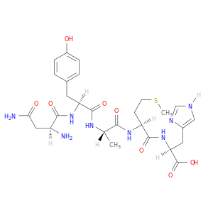 L-Histidine, L-asparaginyl-L-tyrosyl-L-alanyl-L-methionyl-