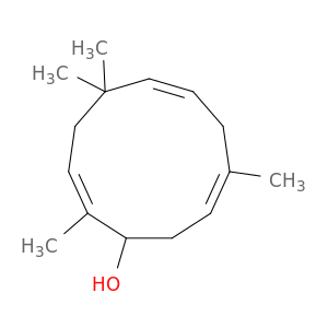 2,6,9-Cycloundecatrien-1-ol, 2,5,5,9-tetramethyl-, (E,E,E)-