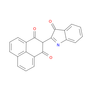 1H-Phenalene-1,3(2H)-dione, 2-(3-oxo-3H-indol-2-yl)-