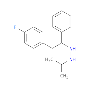 Hydrazine, 1-[2-(4-fluorophenyl)-1-phenylethyl]-2-(1-methylethyl)-