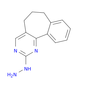 5H-苯并[6,7]Cyclohepta[1,2-D]嘧啶,2-肼基-6,7-二氢-