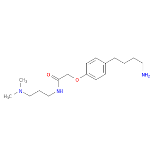 Acetamide, 2-[4-(4-aminobutyl)phenoxy]-N-[3-(dimethylamino)propyl]-