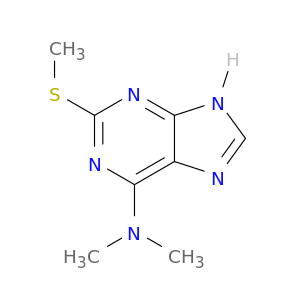 N,N-二甲基-2-(甲硫基)-9H-五林-6-胺