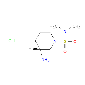 (3R)-3-Amino-N,N-dimethylpiperidine-1-sulfonamide Hydrochloride