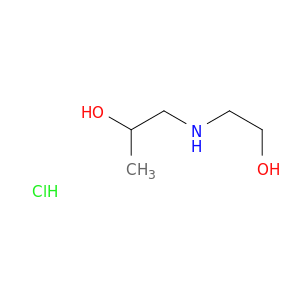 2-Propanol, 1-[(2-hydroxyethyl)amino]-, hydrochloride