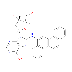 Inosine, 8-(6-chrysenylamino)-2'-deoxy-