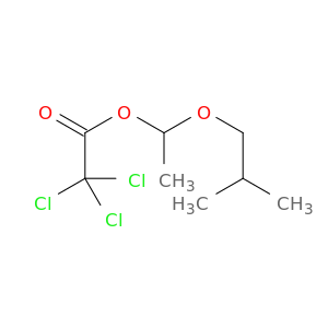 Acetic acid, trichloro-, 1-(2-methylpropoxy)ethyl ester