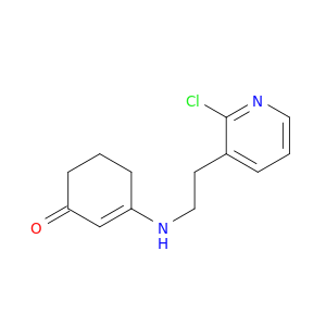 3-[(2-氯-3-吡啶基)乙基氨基]-2-环己酮-1-一