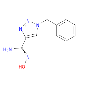 1-Benzyl-N'-hydroxy-1H-1,2,3-triazole-4-carboximidamide