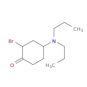 Cyclohexanone, 2-bromo-4-(dipropylamino)-