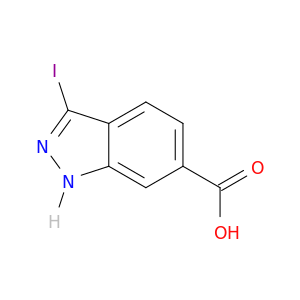 3-碘-1H-吲唑-6-羧酸