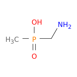 Phosphinic acid, (aminomethyl)methyl-