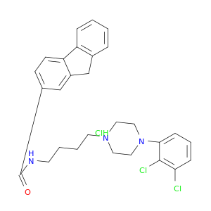 n-(4-(4-(4-(2,3-二氯苯基)哌嗪-1-基)丁基)-9h-氟2-羧酰胺盐酸盐