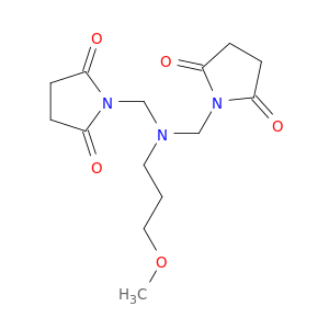 N,N'-((3-METHOXY-PROPYLIMINO)BISMETHYLENE)DISUCCINIMIDE
