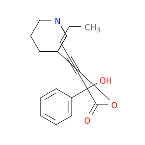 Benzeneacetic acid, a-hydroxy-a-1-pentyn-1-yl-,1-azabicyclo[2.2.2]oct-3-yl ester