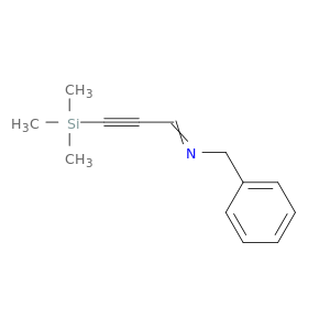 Benzenemethanamine, N-[3-(trimethylsilyl)-2-propynylidene]-