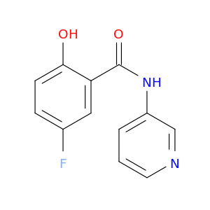 Benzamide, 5-fluoro-2-hydroxy-N-3-pyridinyl-