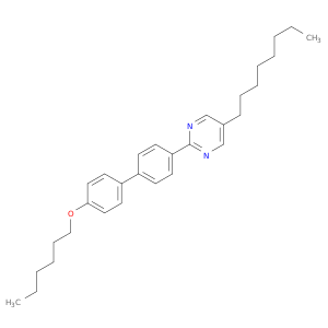 Pyrimidine, 2-[4'-(hexyloxy)[1,1'-biphenyl]-4-yl]-5-octyl-