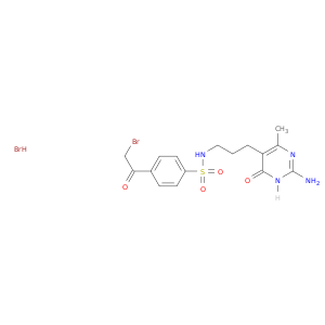 N-[3-(2-AMINO-4-METHYL-6-OXO-3H-PYRIMIDIN-5-YL)PROPYL]-4-(2-BROMOACETYL)BENZENESULFONAMIDE