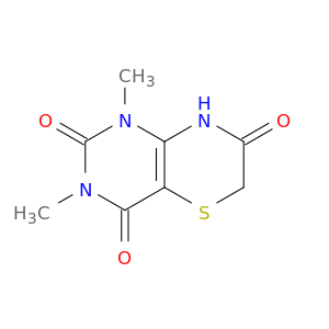 1,3-dimethyl-1h-pyrimido[5,4-b][1,4]thiazine-2,4,7(3h,6h,8h)-trione