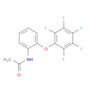 Acetamide, N-[2-(pentafluorophenoxy)phenyl]-
