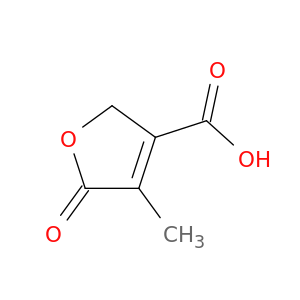 3-Furancarboxylic acid, 2,5-dihydro-4-methyl-5-oxo-