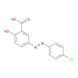 5-[2-(4-氯苯基)二亚苯基]-2-羟基苯甲酸