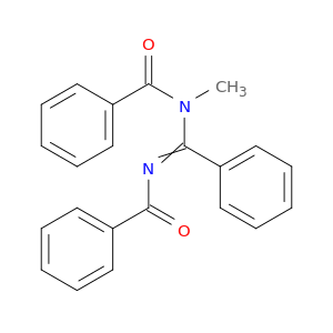 Benzamide, N-[(benzoylimino)phenylmethyl]-N-methyl-