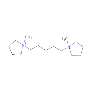 1,1'-pentane-1,5-diylbis(1-methylpyrrolidinium)