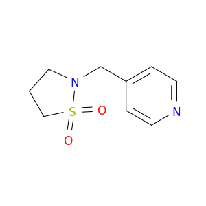 Pyridine, 4-[(1,1-dioxido-2-isothiazolidinyl)methyl]-