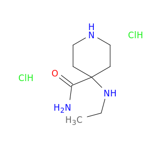 4-(ethylamino)piperidine-4-carboxamide dihydrochloride