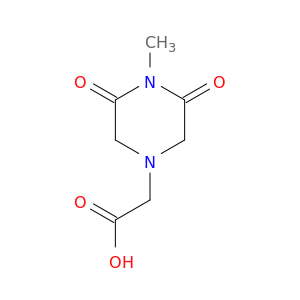 (4-METHYL-3,5-DIOXOPIPERAZIN-1-YL)ACETIC ACID