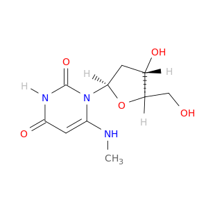 Uridine, 2'-deoxy-6-(methylamino)-