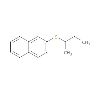 Naphthalene, 2-[(1-methylpropyl)thio]-