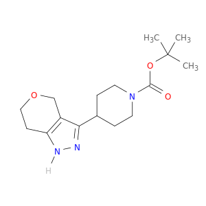 tert-Butyl 4-{1H,4H,6H,7H-Pyrano[4,3-c]pyrazol-3-yl}piperidine-1-carboxylate