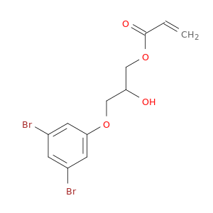 2-Propenoic acid, 3-(3,5-dibromophenoxy)-2-hydroxypropyl ester