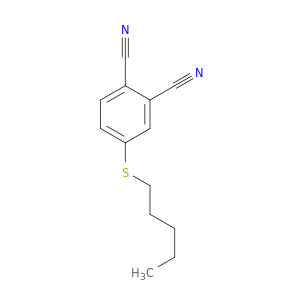 1,2-Benzenedicarbonitrile, 4-(pentylthio)-