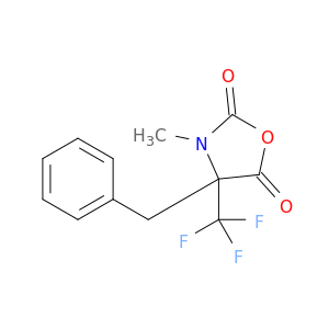 2,5-Oxazolidinedione, 3-methyl-4-(phenylmethyl)-4-(trifluoromethyl)-