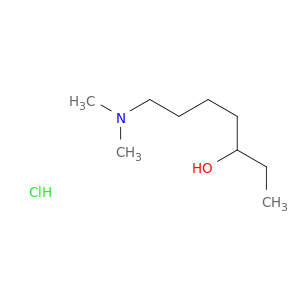 3-Heptanol, 7-(dimethylamino)-, hydrochloride